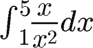 an example of what a definite integral looks like